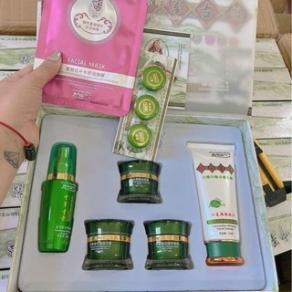 Bộ kem hoàng cung xanh trắng da , mờ nám, mụn