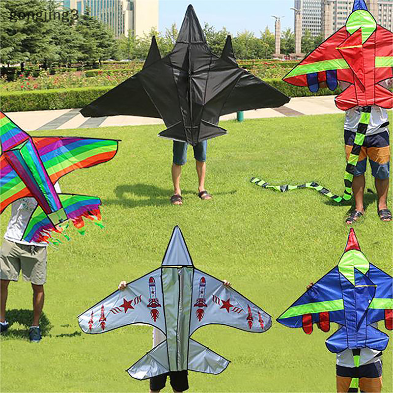 Gongjing3 Phim Hoạt Hình Trẻ Em Diều Xanh Đỏ Máy Bay Mưa Diều Cho Trẻ Em Người Lớn Lớn Lớn Delta Diề