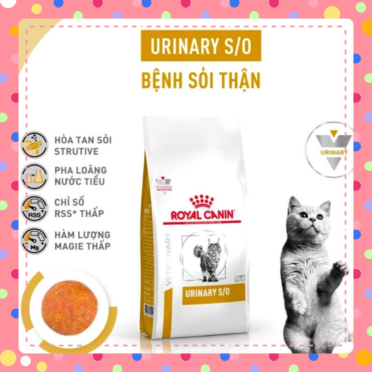 Thức ăn mèo bệnh sỏi thận Urinary Royal canin 400gr-Chubby Mew
