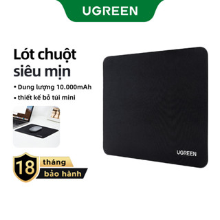 Miếng lót chuột máy tính UGREEN để bàn màu trơn cao cấp tiện lợi