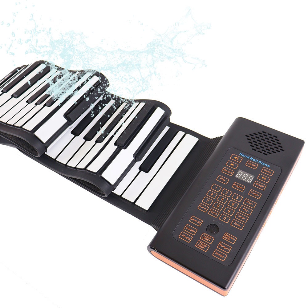 Piano Phím Cuộn xếp gọn hỗ trợ bluetooth - hàng cao cấp