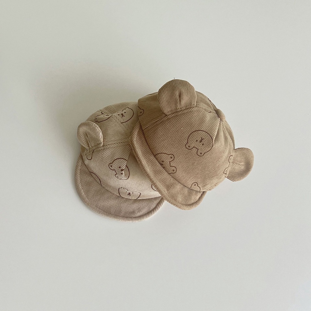 Mũ Lưỡi Trai Hình Gấu Hoạt Hình Dễ Thương Cho Bé