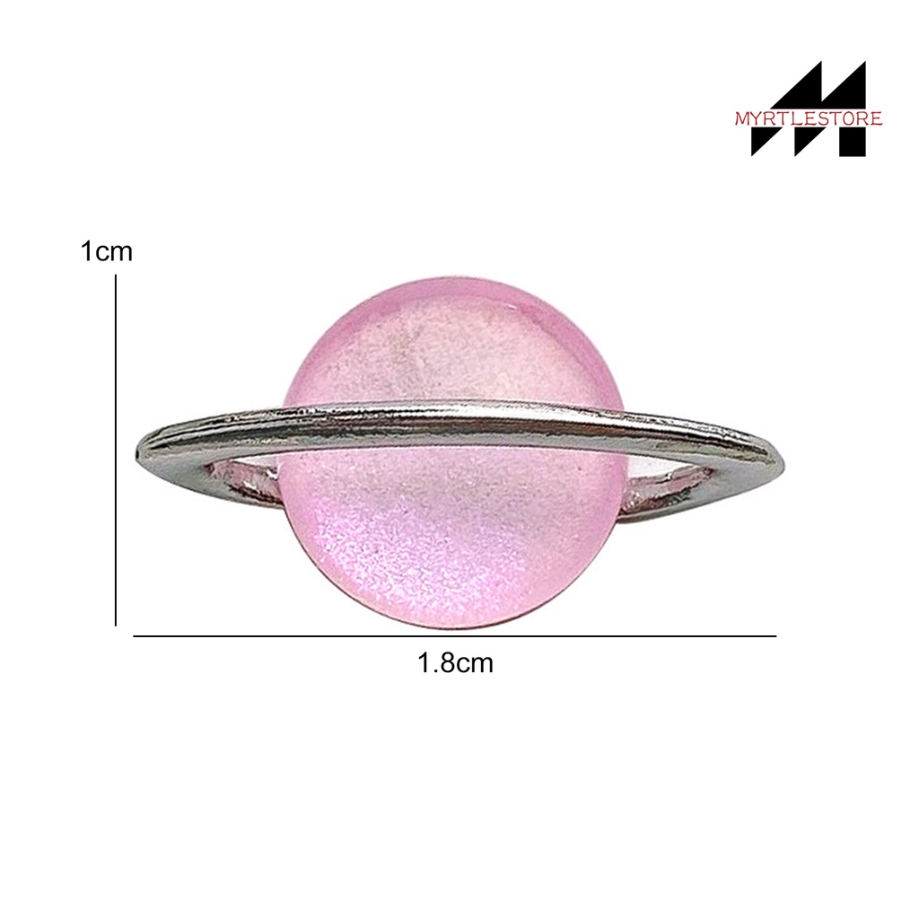 Set 10 Phụ Kiện Trang Trí Móng Nghệ Thuật Hình Hành Tinh 3d diy