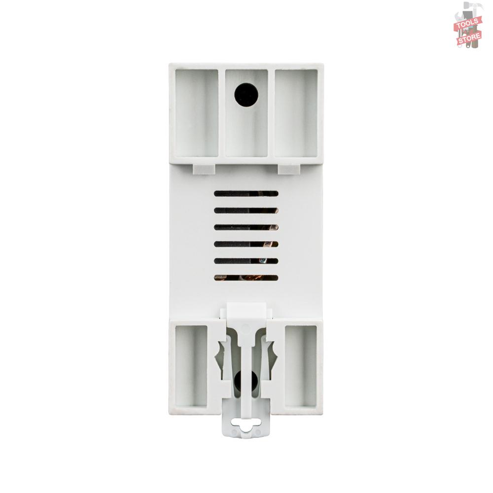 Tuya Thiết Bị Đo Điện Áp Màn Hình lcd Kết Nối wifi Thông Minh Tự Động Đóng Bảo Vệ Điện Áp Đa Năng tolo-9.4