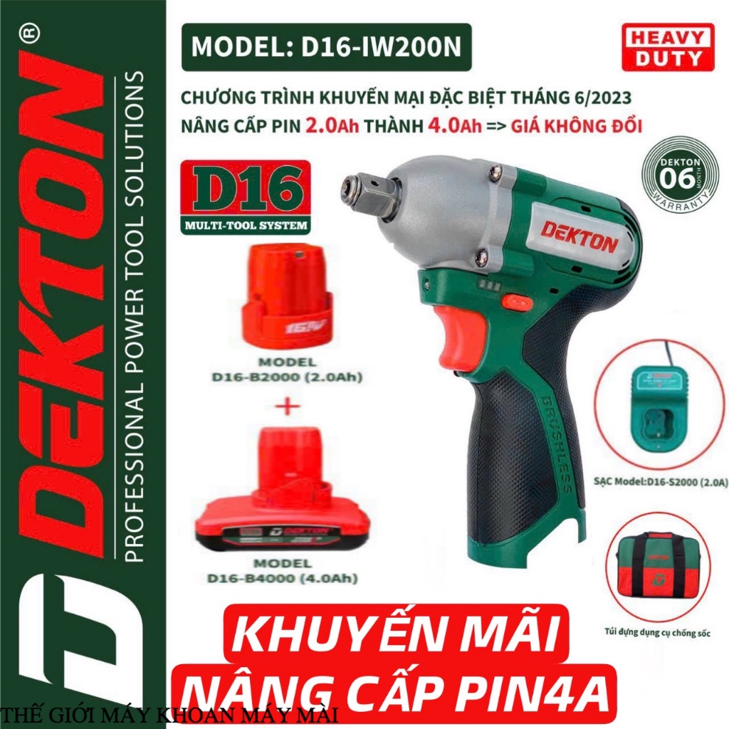 MÁY BULONG pi.m CHỌT 2 TRONG 1 /Model : D16 -iw200N 16.8 mới mới KHUYẾN MÃI NÂNG CẤP pi.m 4A GIÃ CŨ 