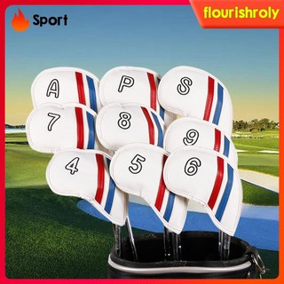 Bộ 9 bọc đầu gậy đánh golf 4-9 psa bằng da pu