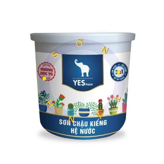 Sơn chậu kiểng Yes Paint hệ nước lon 1kg