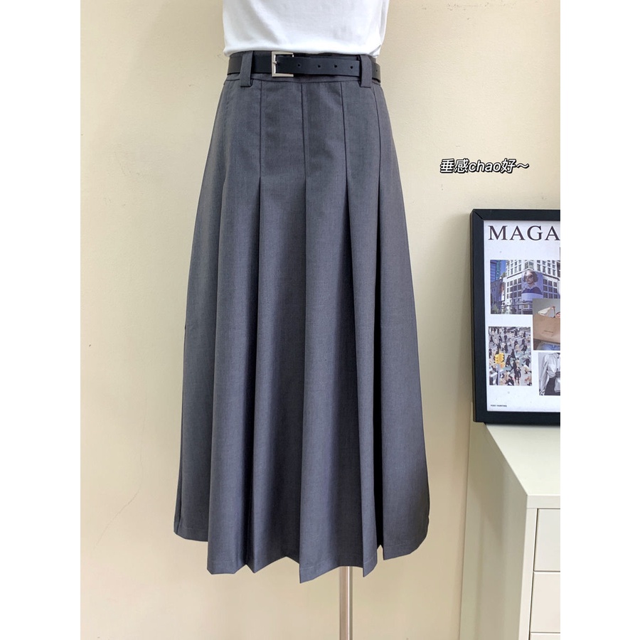 Set Áo Thun Lửng Và Chân Váy Dài Thời Trang Dành Cho Nữ