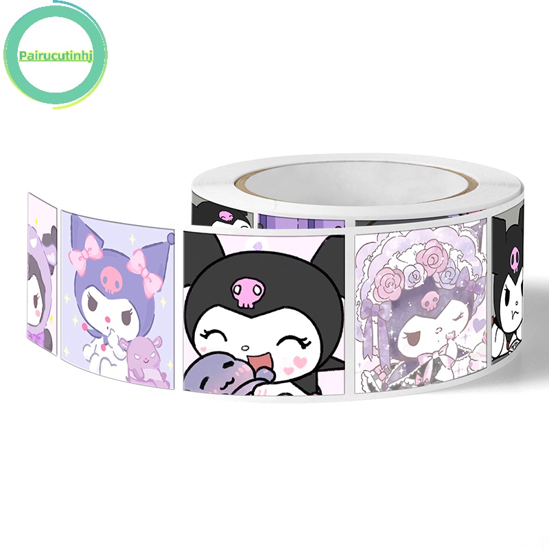 Cuộn 500 Miếng Dán Trang Trí Họa Tiết Biểu Cảm Khuôn Mặt Dễ Thương vn