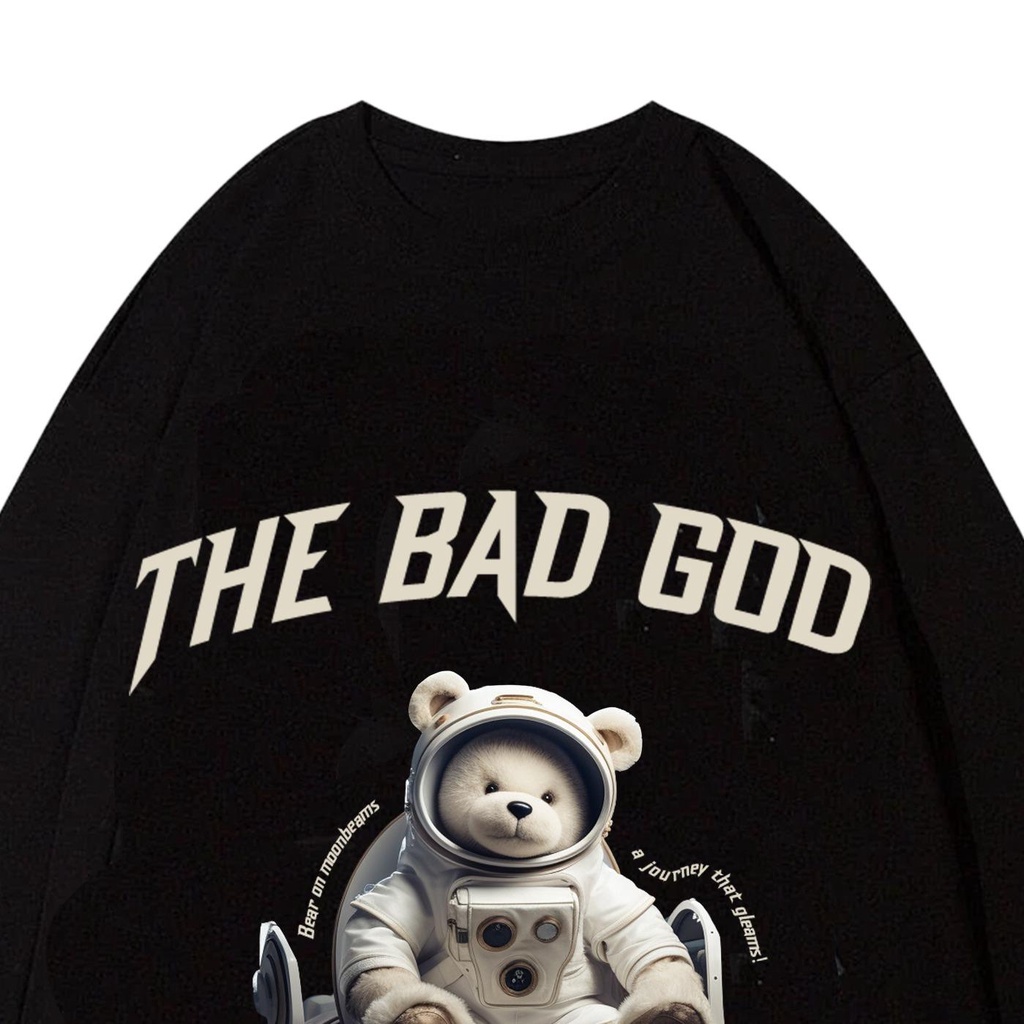 Áo sweater The Bad God Astronaut Bear