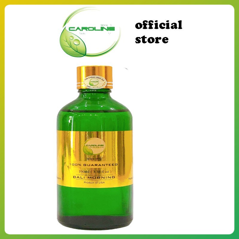 Tinh dầu xông thơm phòng CAROLINE hương Nước HoaBali Morning 10ml/50ml/100ml - Cam kết chính hãng