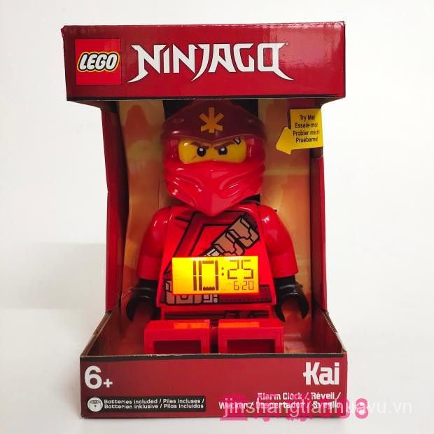 Đồng Hồ Báo Thức Mini Hình lego Siêu Nhân / Người Dơi / ninja star wars Sáng Tạo Cho Học Sinh
