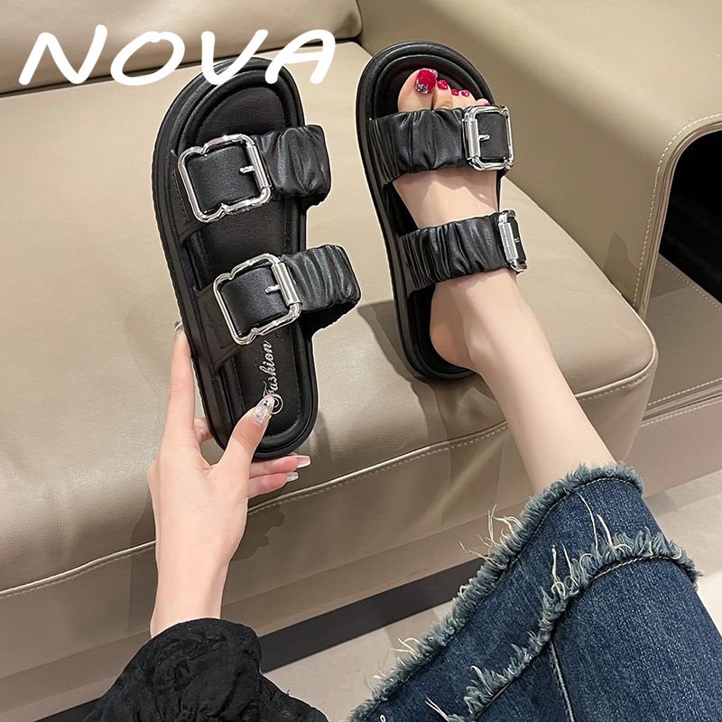 NOVA  dép sandal nữ dép bánh mì nữ dép bánh mì Chống Trượt 2023 NEW  FDL0E 36Z230908
