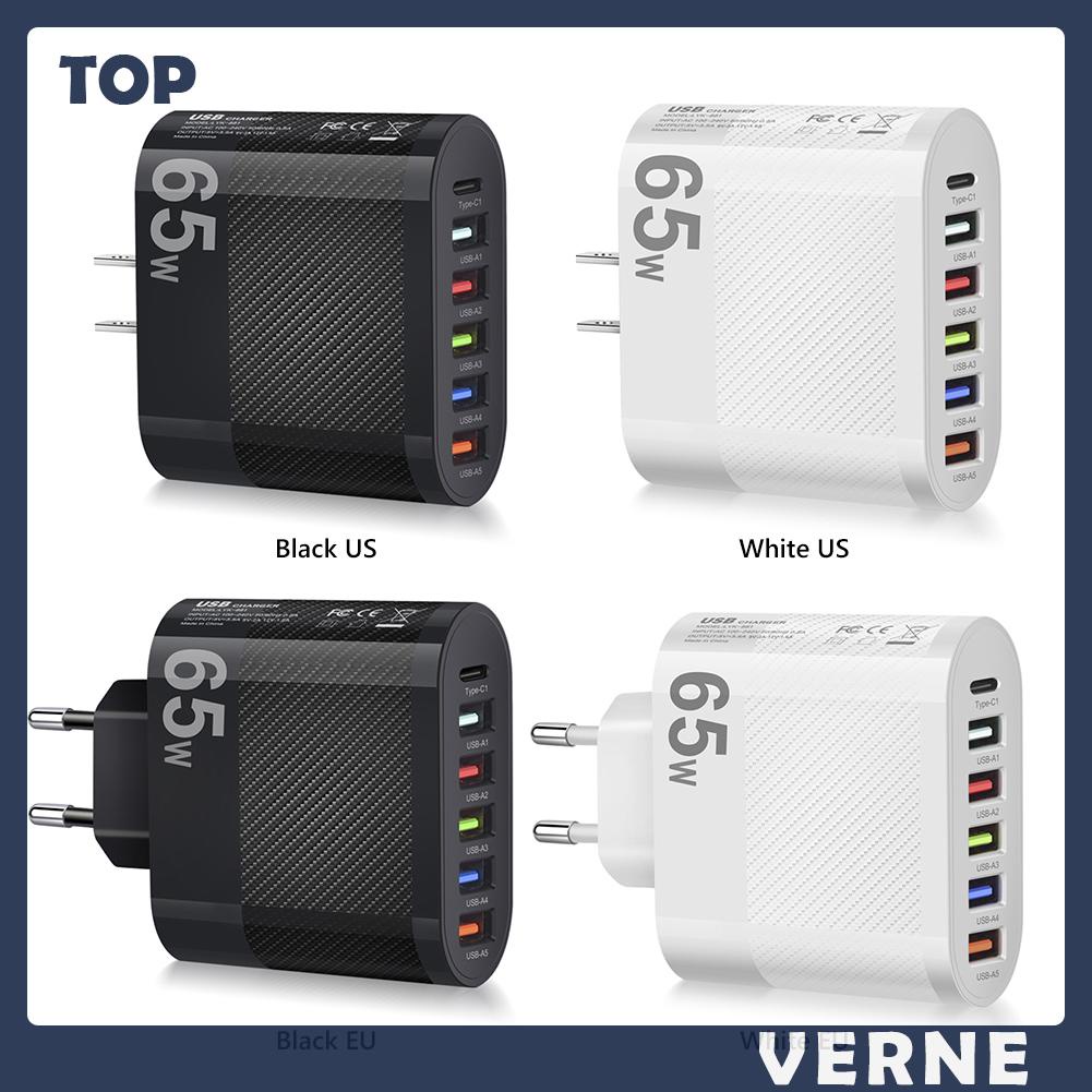 Củ Sạc 65w usb type-c 5v / 3.5a Cho iphone 14 13 12 huawei