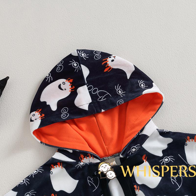 Set Đồ halloween 2 Món Phối Áo Choàng Xinh Xắn Cho Bé Gái