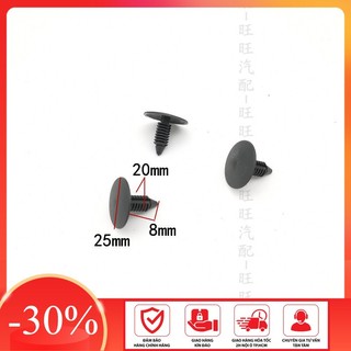 nút nhựa gắn trần và miếng ốp cốp xe oto và xe hơi  8x20
