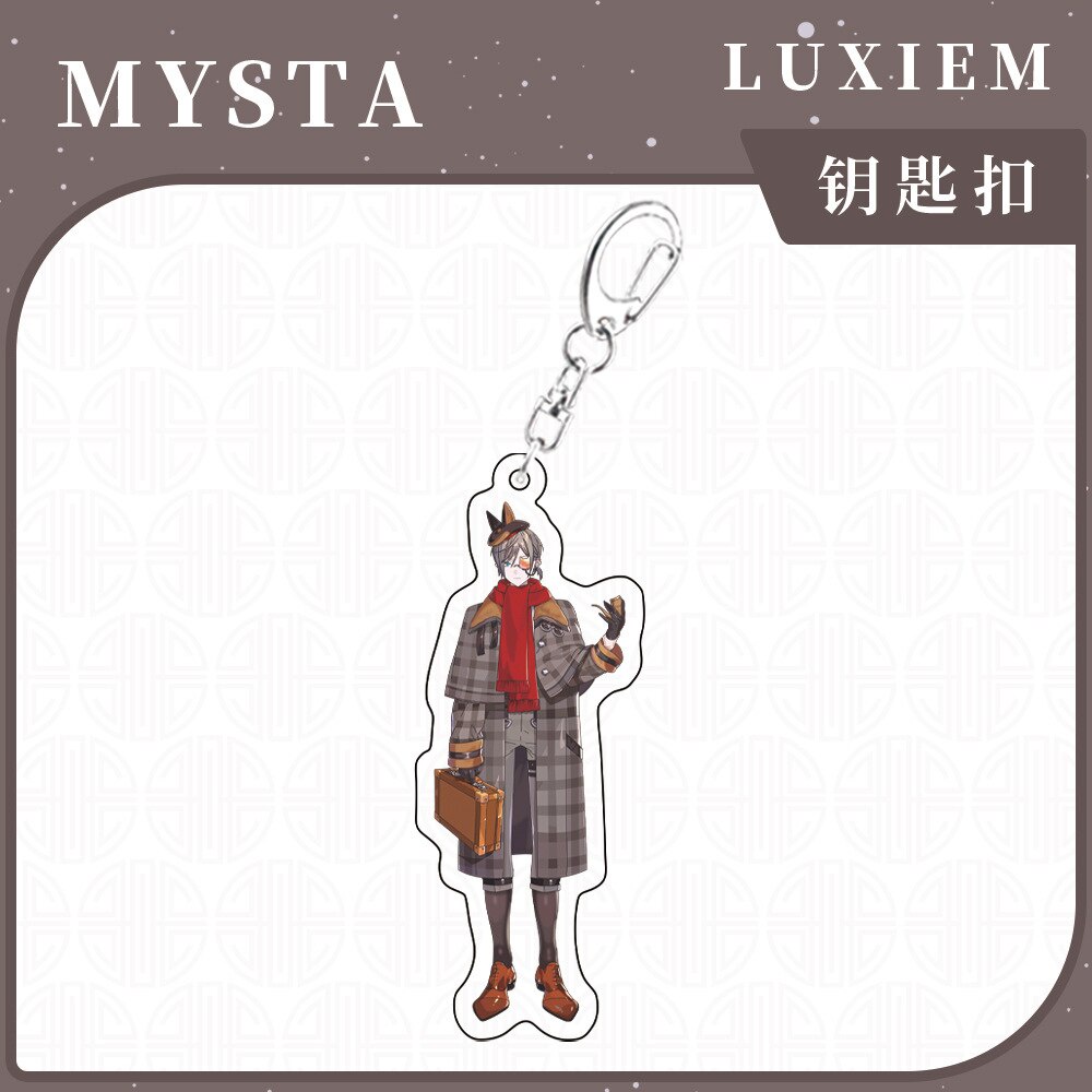 Móc khoá Anime Manga Luxiem New Skin Anime Mysta Ike Vox Shu Luca Acrylic Cute phụ kiện trang trí dễ thương