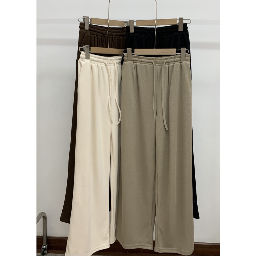 Quần culottes nỉ tăm dáng dài Q490 SUSSTORE