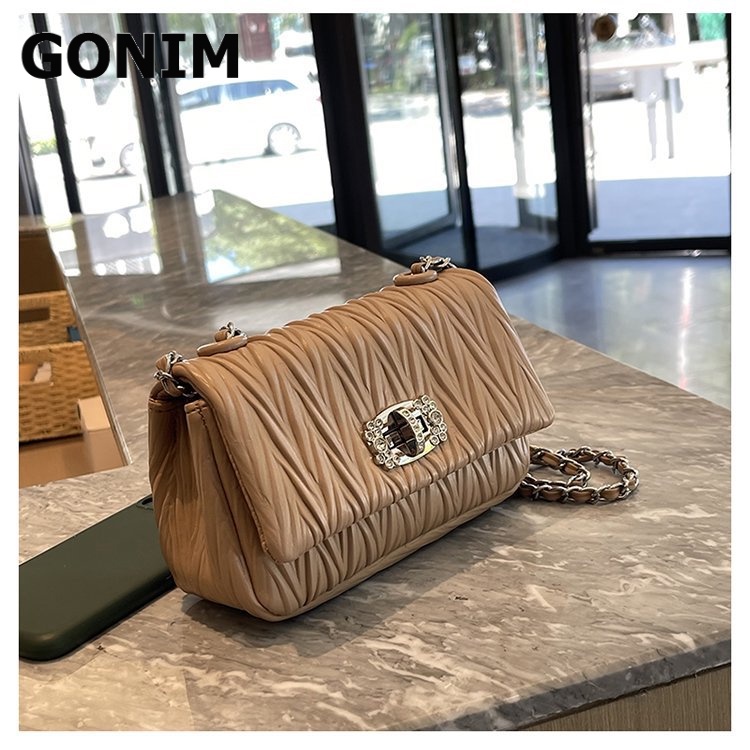 GONIM túi xách nữ túi đeo chéo kẹp nách đeo vai 2023NEW GDJ2390R8K 37Z230911