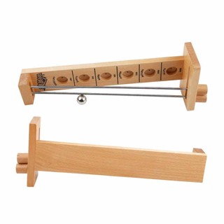 Shoot the Moon Game Fun Wooden Hockey Game Toy for Kids Adults