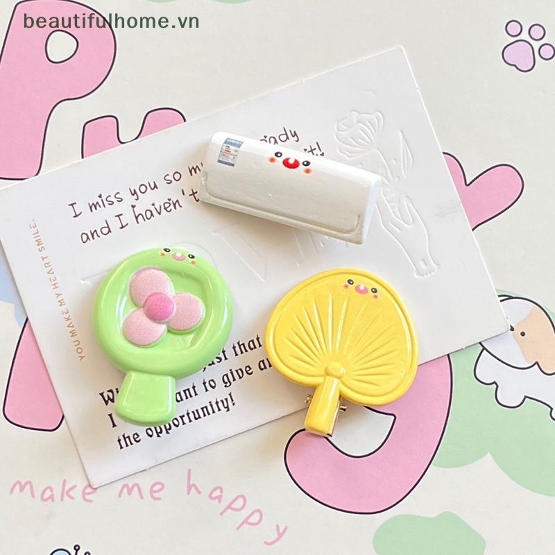 Kẹp Tóc Hai Bên Hình Hoạt Hình Dễ Thương Sáng Tạo Cho Bé Gái