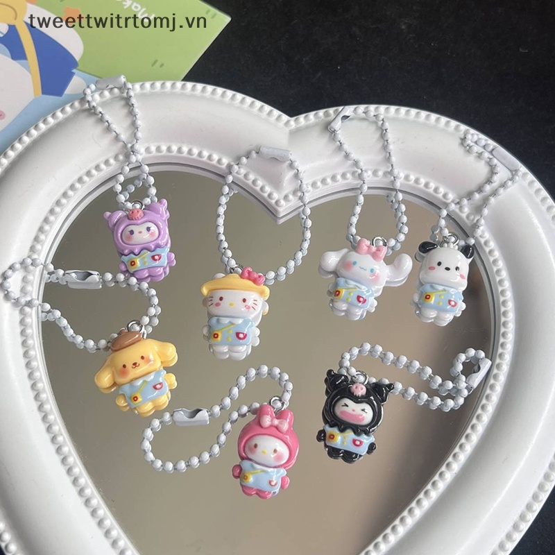 Tomj kawaii Dây Đeo Điện Thoại Hoạt Hình mymelody pachacco cinnamoroll Cho Cặp Đôi vn