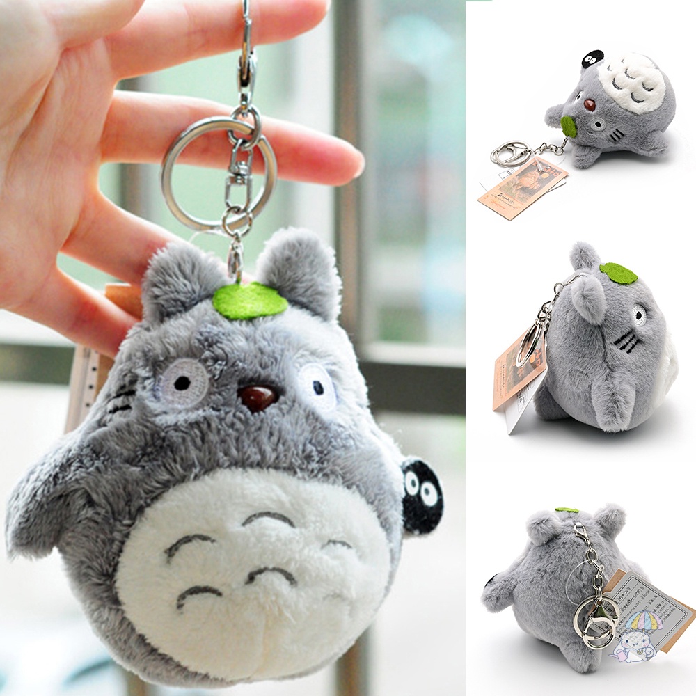 Thú Nhồi Bông Hình Nhân Vật Hoạt Hình totoro Đáng Yêu 10Cm