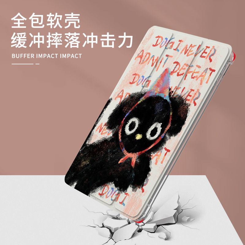 Bao Da Máy Tính Bảng Dễ Thương Chống Sốc Có Ngăn Đựng Bút Chì Cho ipad 2021 8th / 9th / 10th 2022 pro11 air5 / 4 / 3 mini6 5 4