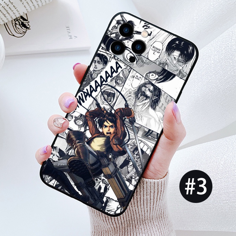 Iphone Se 2020 6 6S 11 Pro Max 6 Plus 11 Pro 7 8 Plus X Xs Xr Xsmax Attack On Titan TPU Cover Casing Soft Case