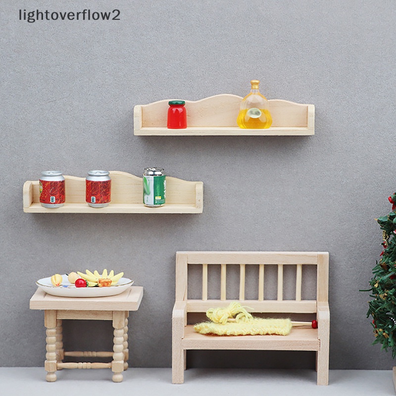 Kệ Đựng Đồ Treo Tường Mini Trang Trí Nhà Búp Bê Tỉ Lệ 1: 12