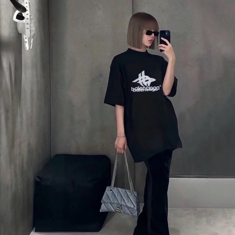 Ba - Áo Thun ba len88ga Tay Ngắn In Hình Bóng Đôi Trước Và Sau Thời Trang Thoải Mái Và Sành Điệu Cho Cả Nam Và Nữ