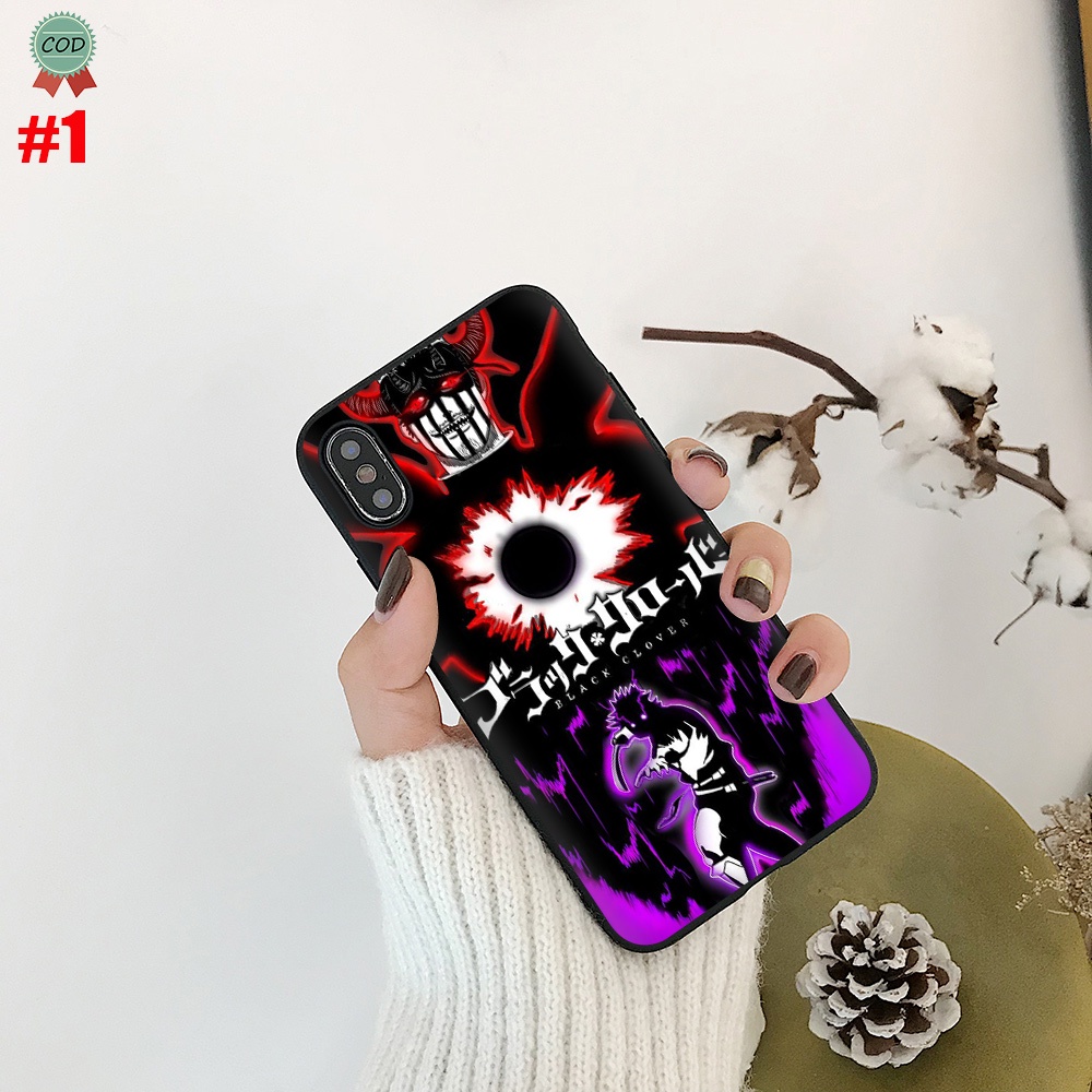 Ốp Điện Thoại Mềm Hình anime black clover Cho oppo reno 5k 6 pro plus 6z 7 8 7z 5g 4g y1