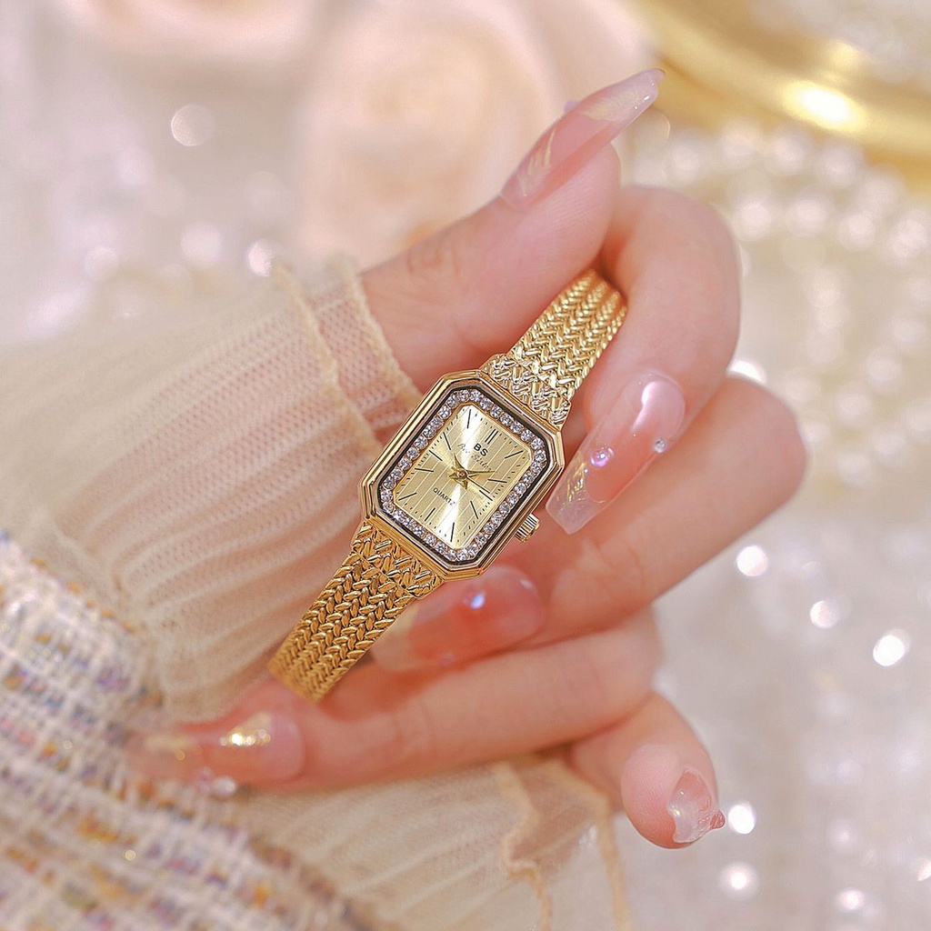 Phong Cách Mới Bán Chạy Đồng Hồ Đeo Tay Lúa Mì Nhẹ Sang Trọng Đơn Giản Cho Nữ