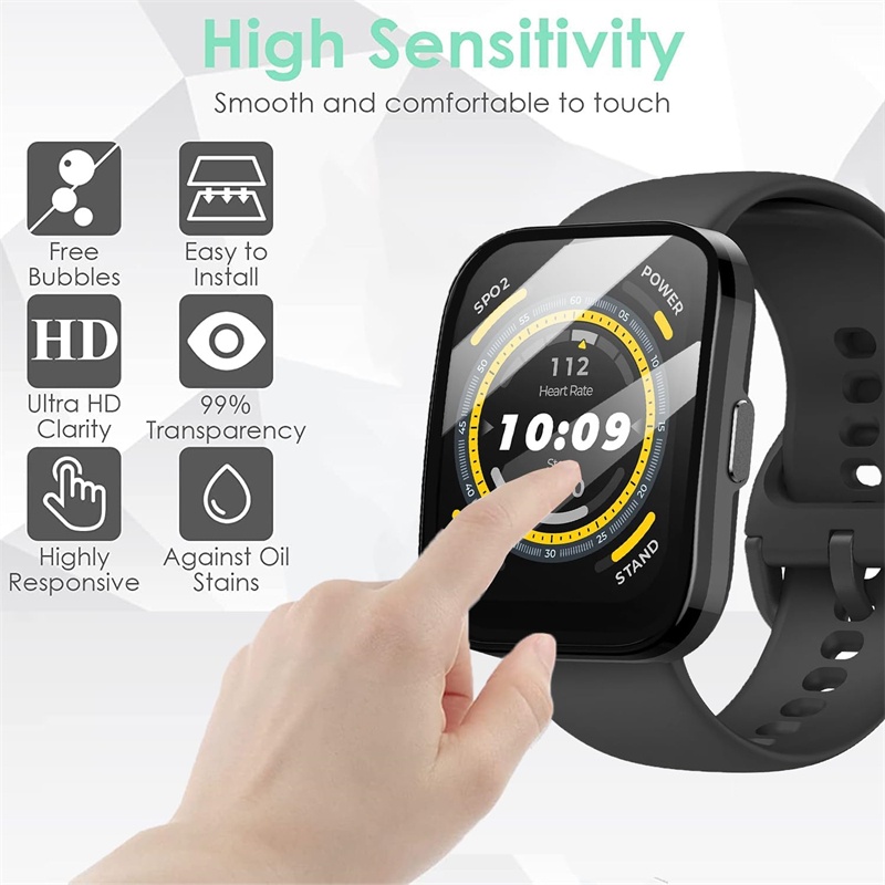 Mềm Miếng Dán Màn Hình Bằng tpu Dẻo Dành Cho huami amazfit bip 5 bip5 a2215