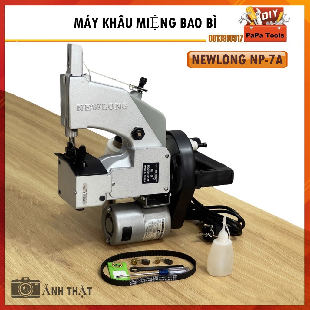 Máy May Bao NewLong NP-7A China. Máy Khâu miệng bao bì