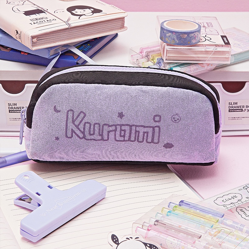 Hộp bút Sanrio Kuromi Túi đựng văn phòng phẩm dễ thương Hộp bút quà  phần thưởng đồ dùng học sinh Văn phòng phẩm