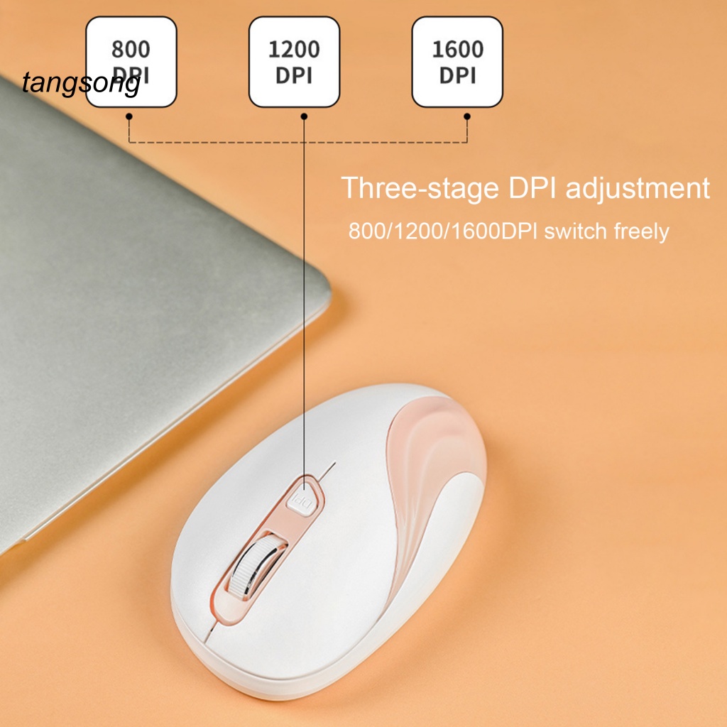 Chuột không dây 4 Nút 1600dpi 24ghz