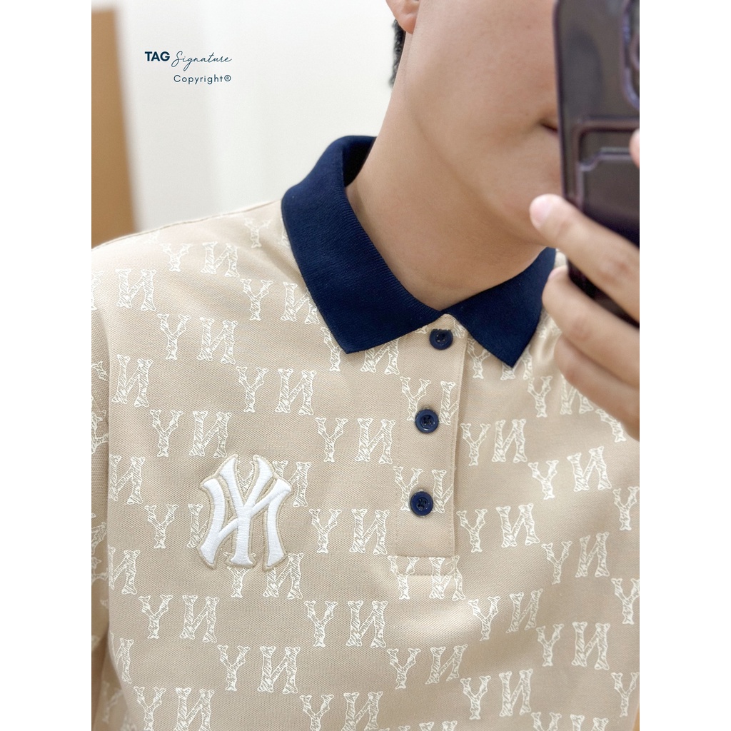 MLB NY Monogram Polo