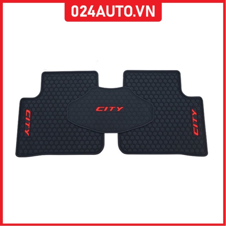 Thảm lót sàn cao su cho xe City 2015-2023 hàng chuẩn theo xe chịu lực tốt