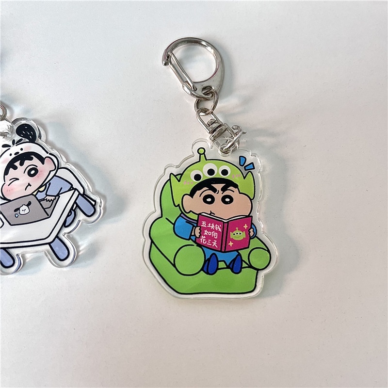 Hoạt Hình Móc Khóa Hình Khủng Long / Quái Vật shin-chan Dễ Thương