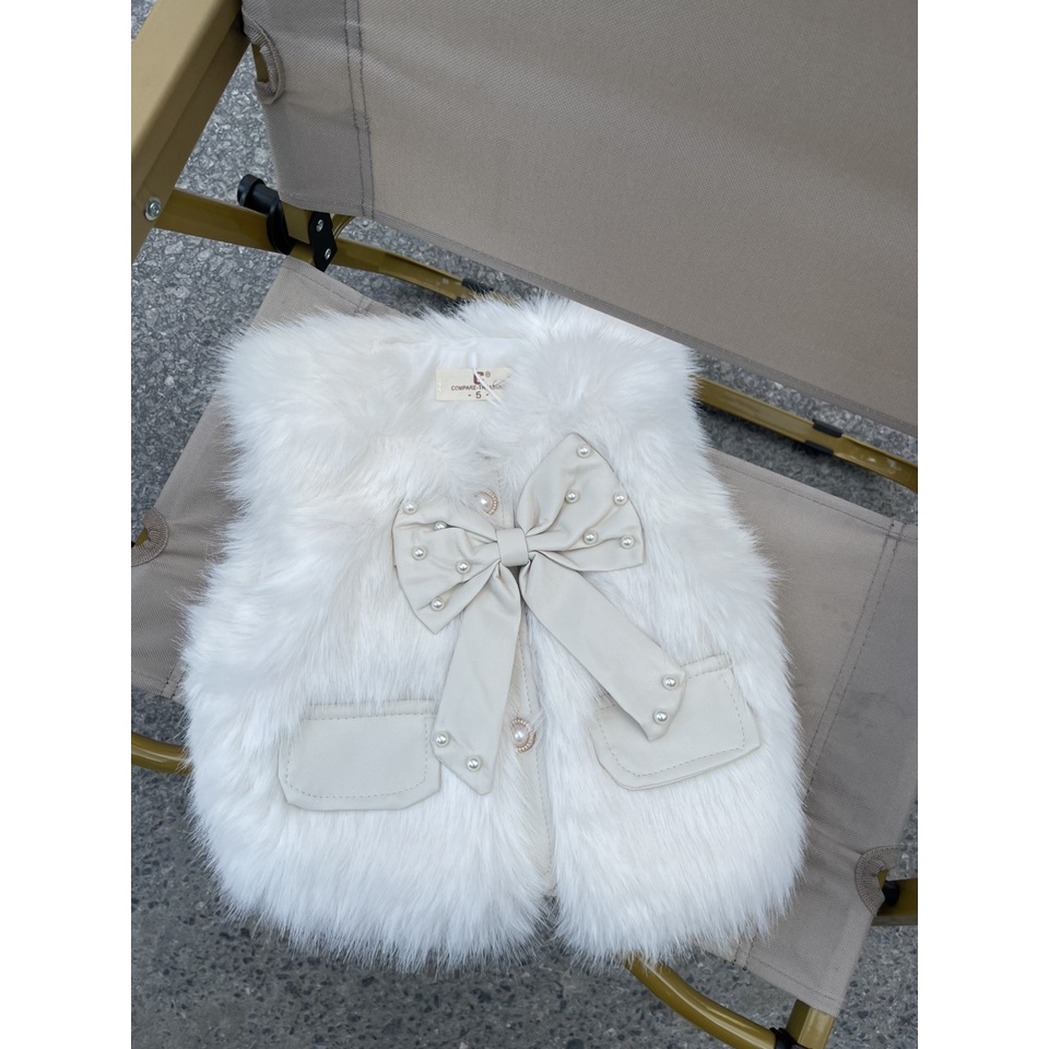 Áo gile lông cho bé 6002