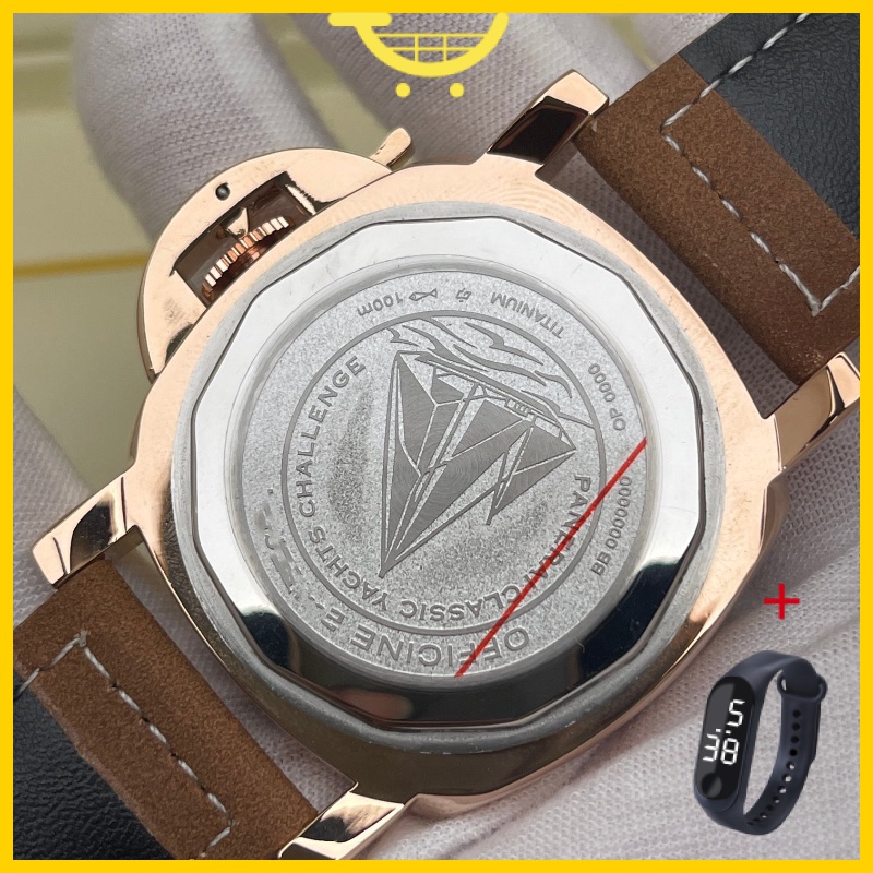 Đồng hồ nam Đồng Hồ quartz Dây Đeo Da 61341