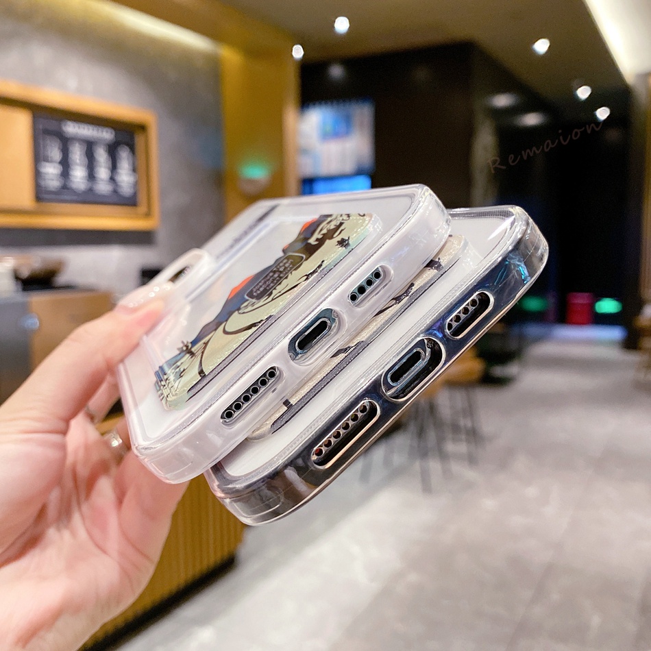 Ôp Điện Thoại Silicon Dẻo Kèm Ngăn Đựng Thẻ 3 Trong 1 Cho iphone 11 12 13 14 15 pro max 6 6s 7 8 plus x xr xs max se 2020 Ốp