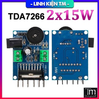 Mạch Khuếch Đại Âm Thanh TDA7297 2*15W Stereo