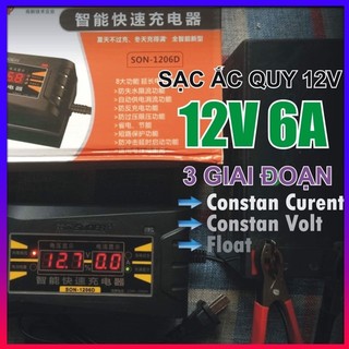 Sạc Acquy 3 Giai đoạn - Tự ngắt - Chống chập - Chống ngược
