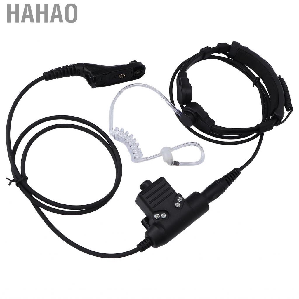Hahao 7.1mm Throat Mic Earpiece  Headset U94 For XIR P8268 P8668 DP4400