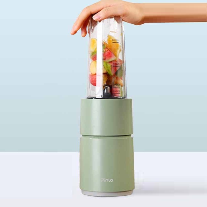 Máy xay sinh tố đa năng Pinlo YM-B05-3 màu xanh 6 lưỡi dao thép không gỉ  chính hãng - Minh Tín Shop