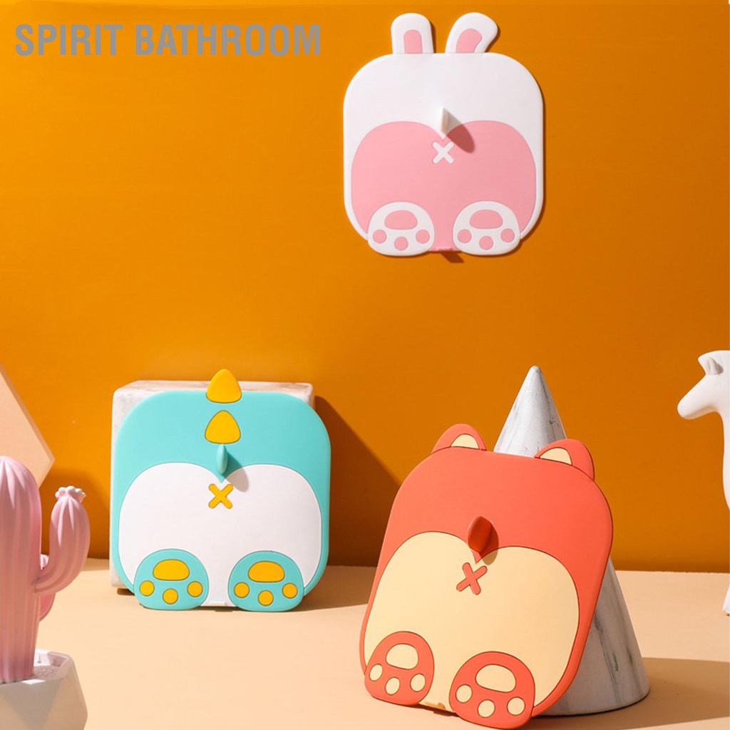 SPIRIT Bathroom Vòi Sen Thoát Nước Phong Cách Hoạt Hình Chống Mùi Silicone Trượt Bồn Tắm Chặn Cho Phòng Nhà Vệ Sinh