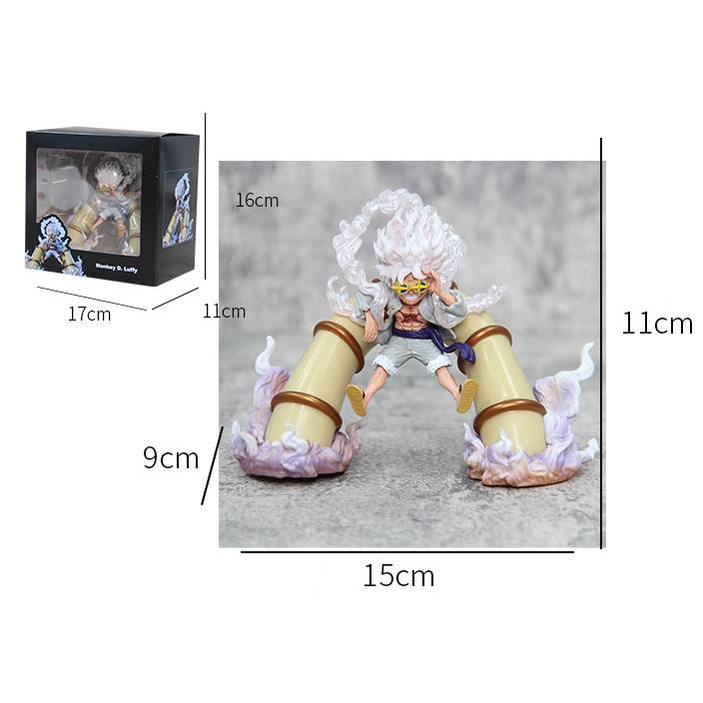 Sq2 Mô Hình Nhân Vật nika luffy Phim Hoạt Hình one piece