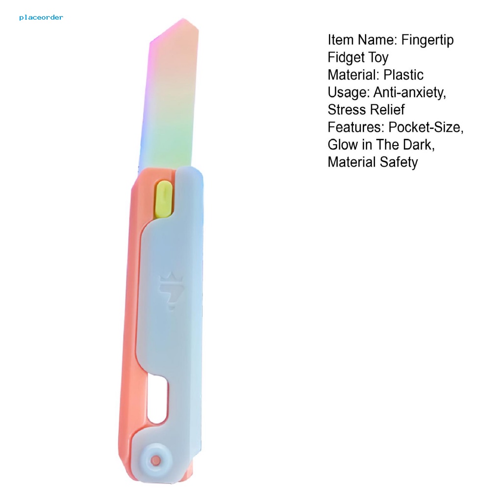 Đồ Chơi Cắt Ngón Tay Bằng Nhựa In 3d Phát Sáng Trong Bóng Tối mini Cho Thanh Thiếu Niên